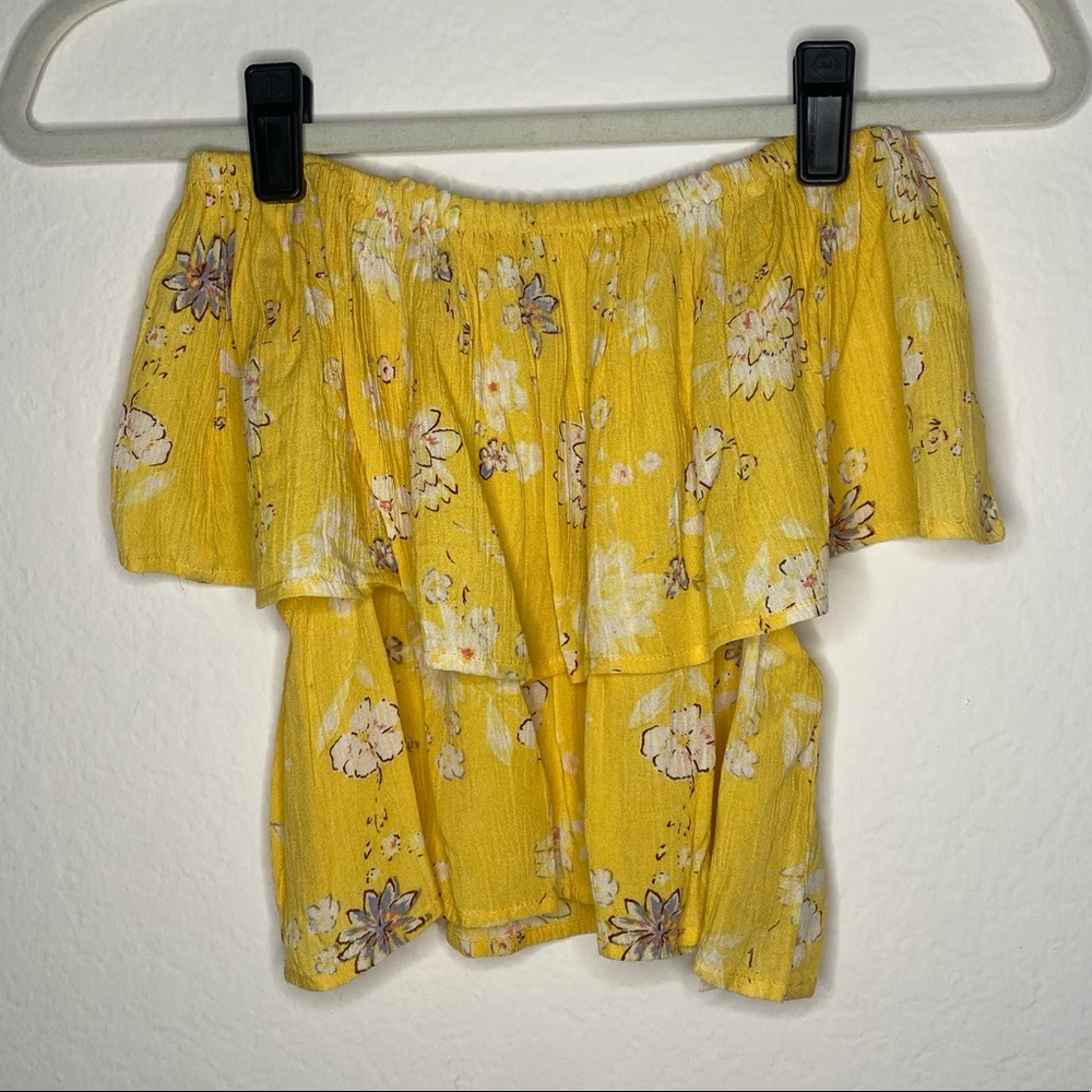 Off the Shoulder Floral Top